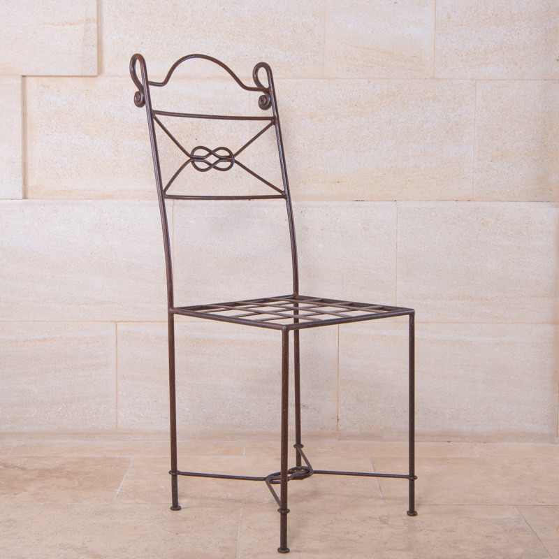 Chaise en fer forgé - Occitane -
