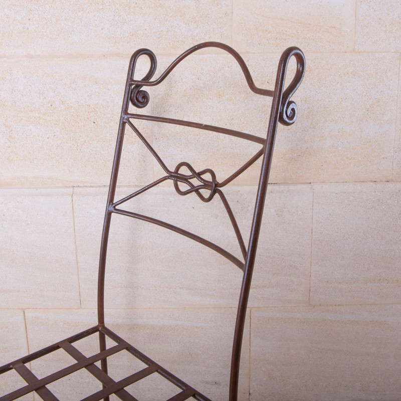 Chaise en fer forgé - Occitane -