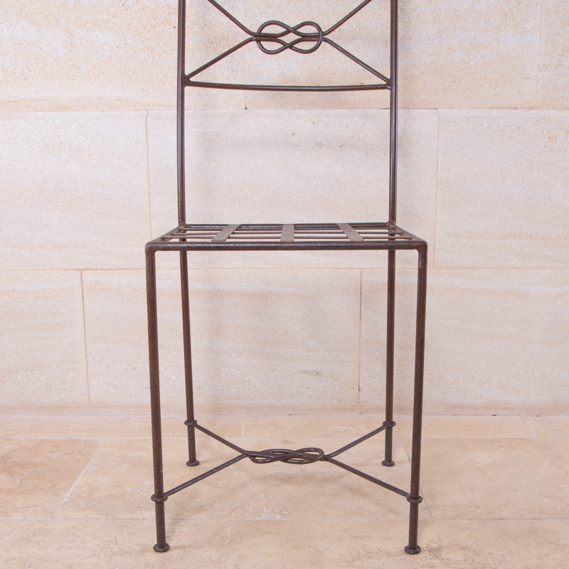 Chaise en fer forgé - Occitane -