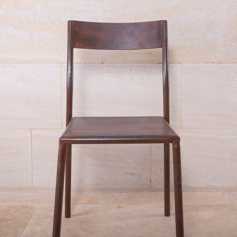 Chaise en métal - Écolier -