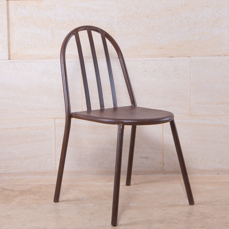 Chaise en métal - Tubulaire -
