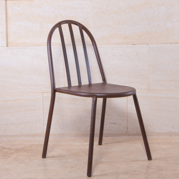 Chaise en métal - Tubulaire -