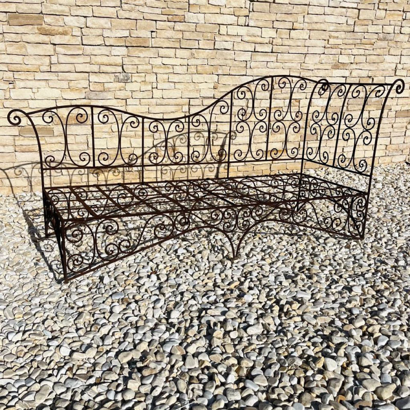 Méridienne - Fer Forgé - Vague - S / M / L -