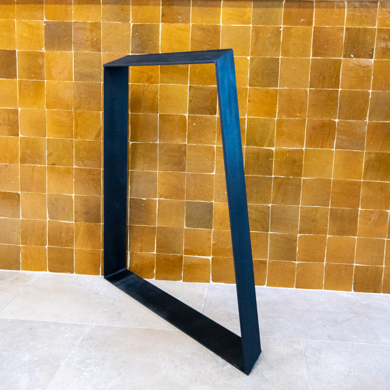 Pied - Métal - Trapèze Fer Plat Incliné I - S / M / L / XL -