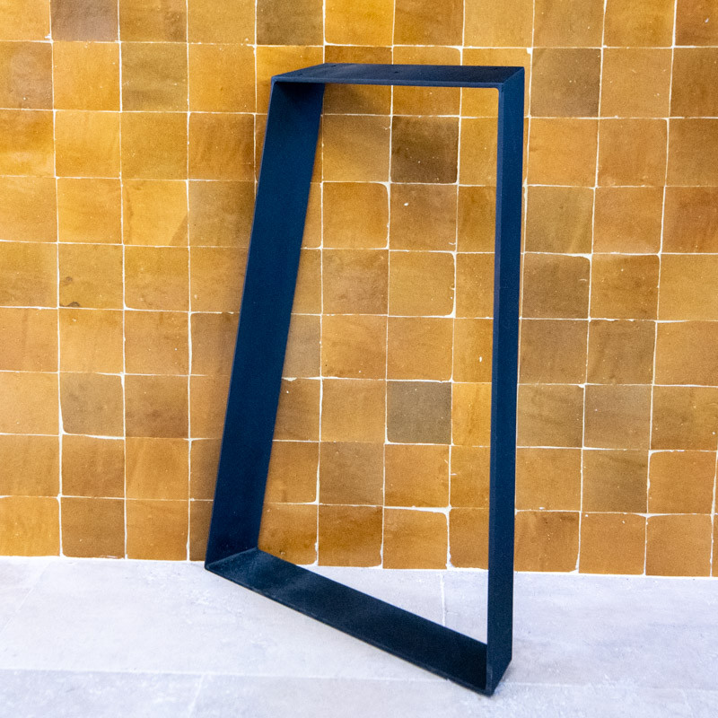 Pied - Métal - Trapèze Fer Plat Incliné I - S / M / L / XL -