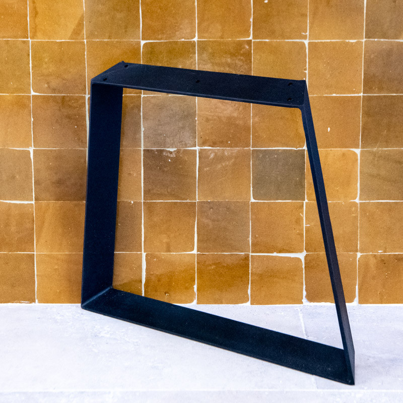 Pied - Métal - Trapèze Fer Plat Incliné I - S / M / L / XL -