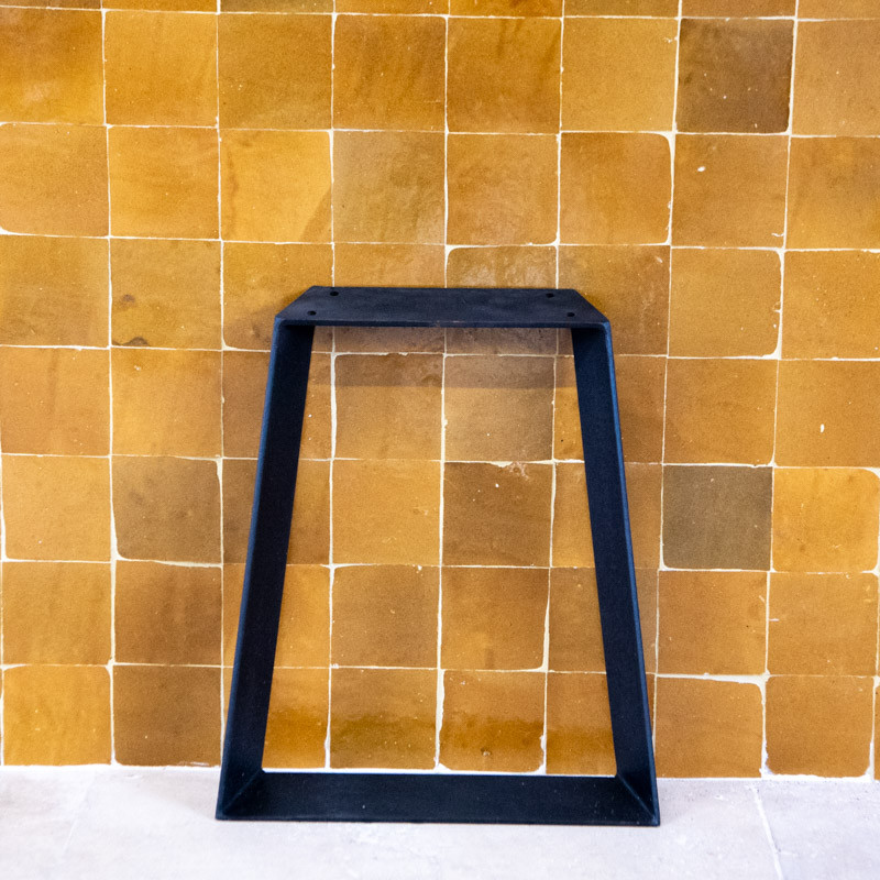 Pied - Métal - Trapèze Fer Plat Incliné I - S / M / L / XL -