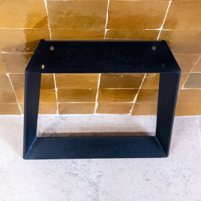 Pied - Métal - Trapèze Fer Plat Incliné I - S / M / L / XL -