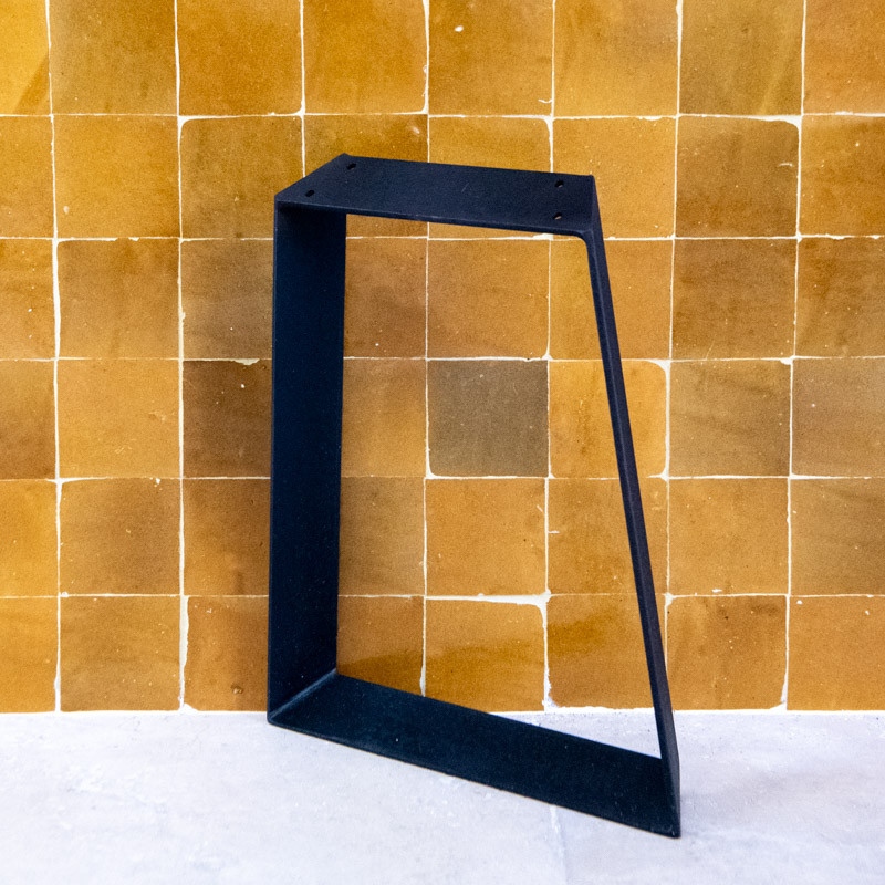 Pied - Métal - Trapèze Fer Plat Incliné I - S / M / L / XL -