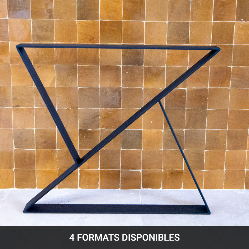 Pied - Métal - ZX - Plusieurs hauteurs disponibles -