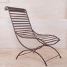 Fauteuil - Fer Forgé - Campagne - Fauteuil - Fer Forgé - Campagne -