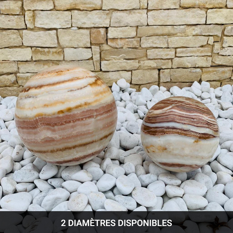 Boule Marbre Onyx - S / M -
