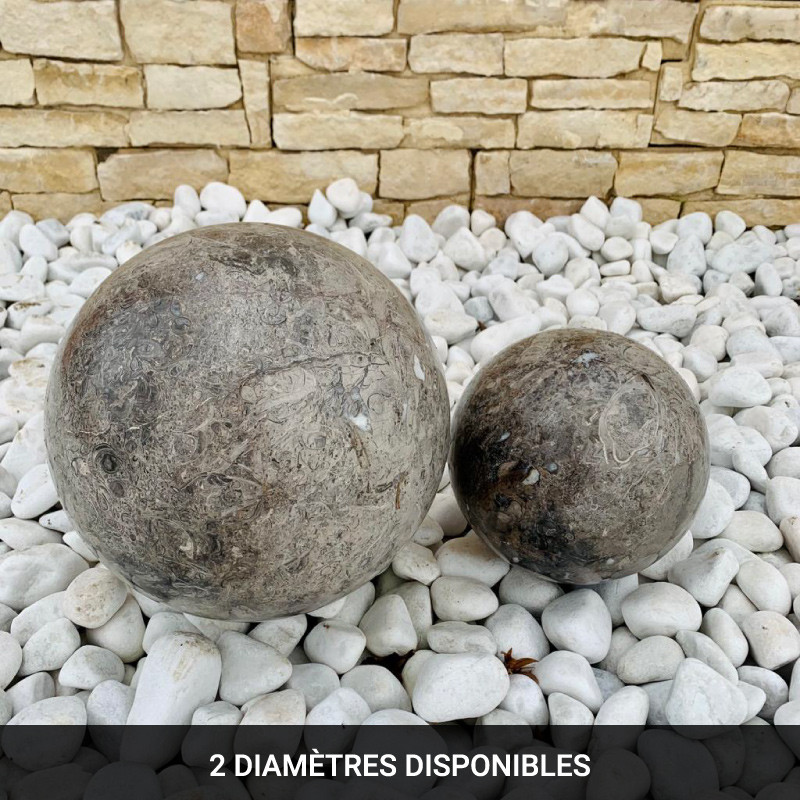 Boule Marbre Grise - S / M -
