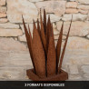 Sculpture Metal - Aloe Vera - ≈55xH85cm -