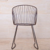 Chaise en métal - Tulipe - Chaise en métal - Tulipe -