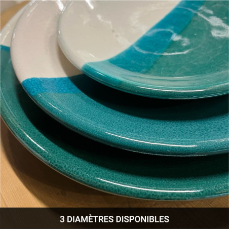 Assiette Artisanale - Emaillé - XI - S / M / L -