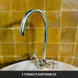 Robinet Artisanal - Laiton - Serpent - Lisse - Plusieurs tailles disponibles -