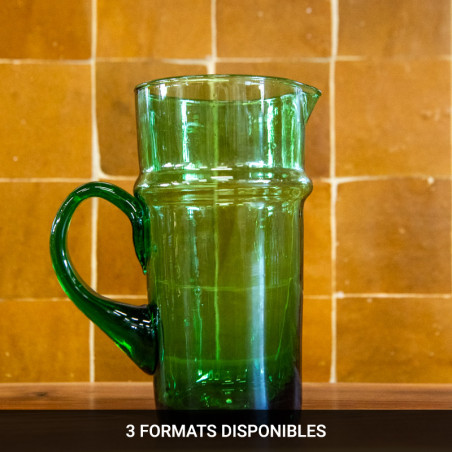 Carafe Beldi - Verte - Taille au choix S / M / L -