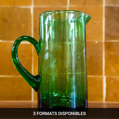 Carafe Beldi Evasée - Verte - Taille au choix S / M / L -