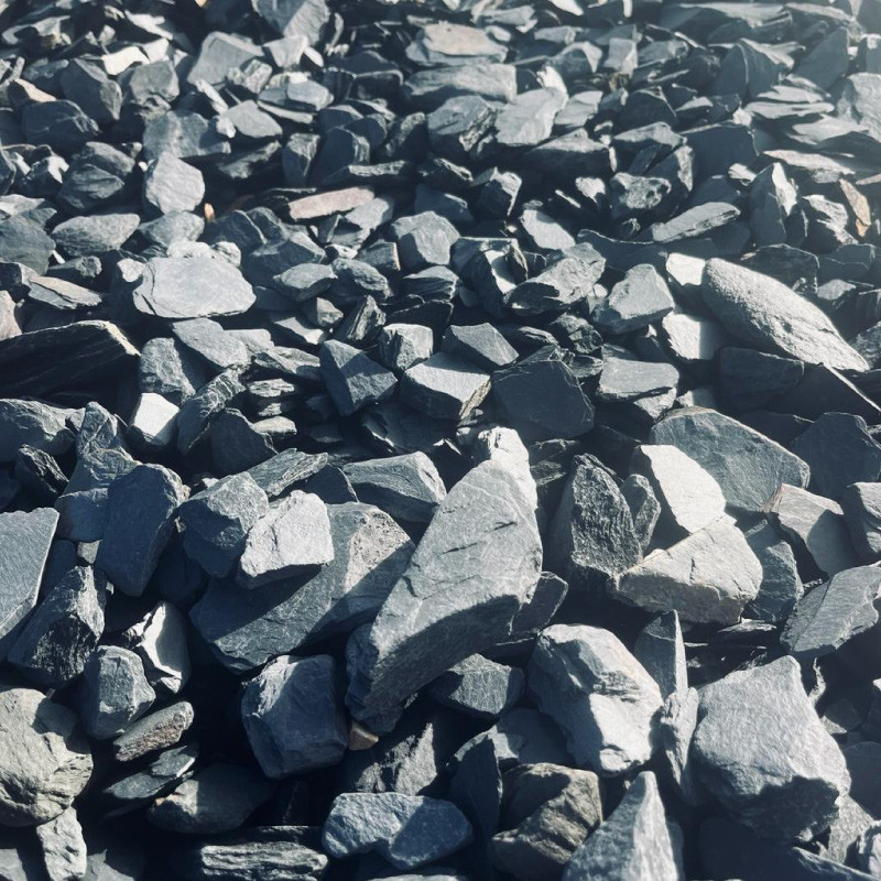 Pétales / Paillettes d'ardoise concassées - Bigbag 1T - 24/40mm -