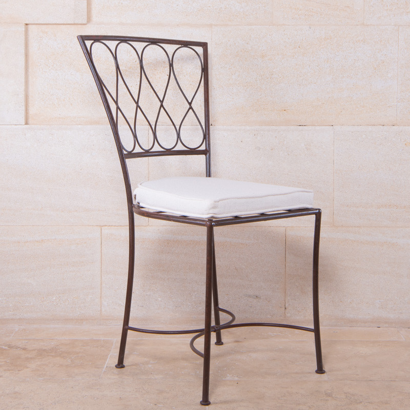 Chaise en fer forgé - Elegance -