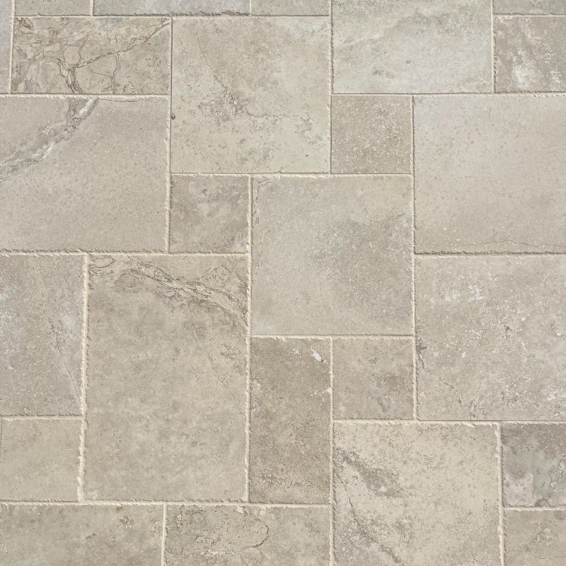 Dallage Travertin Vieux Château - OPUS - 12mm -
