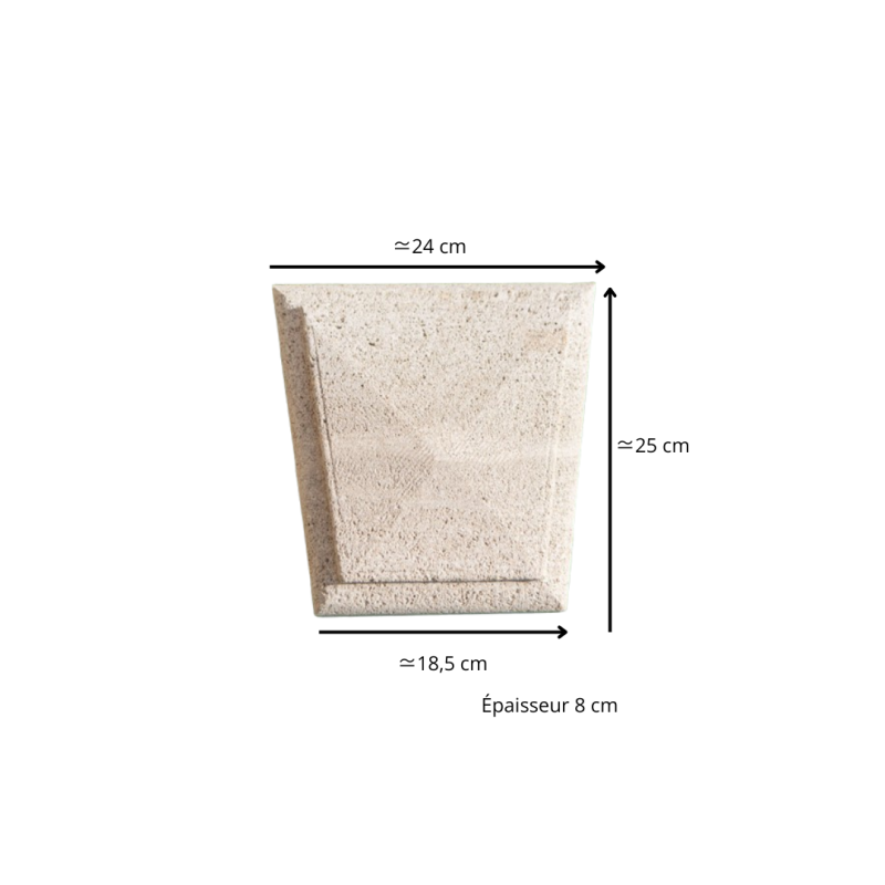 Clé de voute - Pierre de Sireuil -