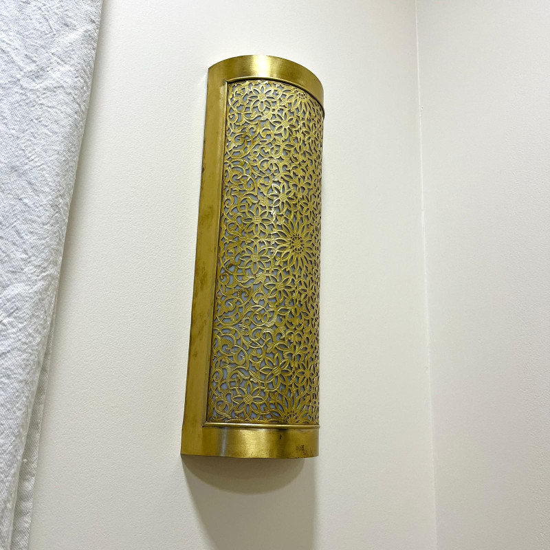 Applique Laiton - Samia - 16,5 x 8 cm - Hauteur 45 cm -