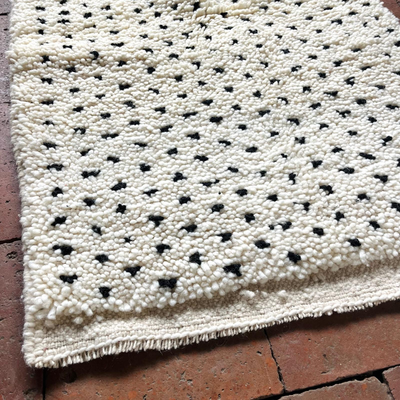 Tapis Khemisset I - 100% laine - ≈ 100 x 62 cm -