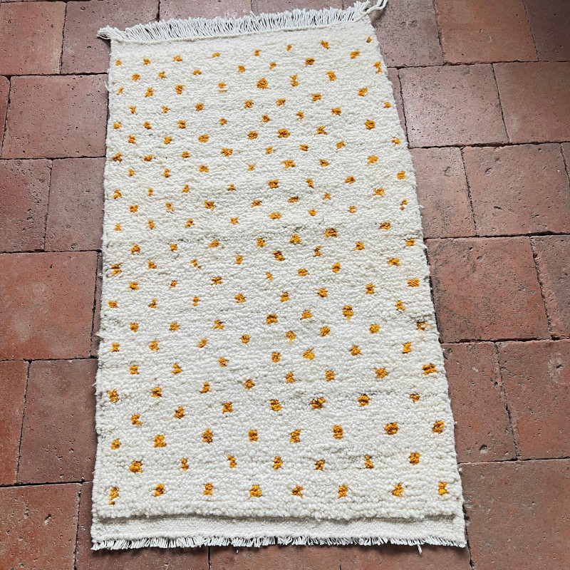 Tapis Khemisset II - 100% laine - ≈ 112 x 64 cm -