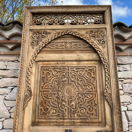 Porte marocaine - Dizi - bois massif de cèdre -