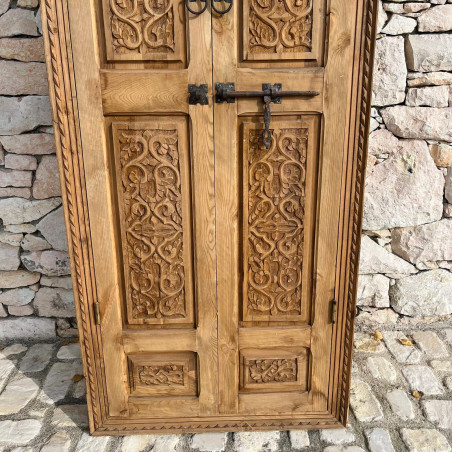 Porte marocaine Daw - bois de cèdre -