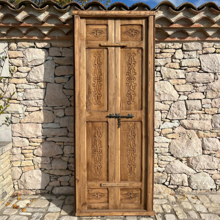 Porte marocaine Daw - bois de cèdre -