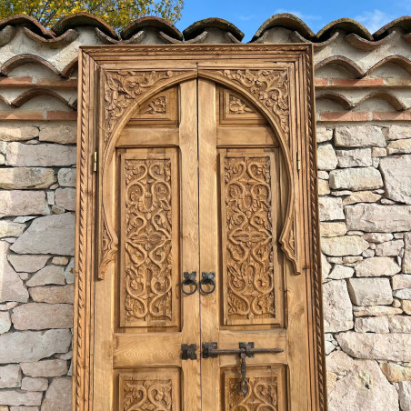 Porte marocaine Daw - bois de cèdre -