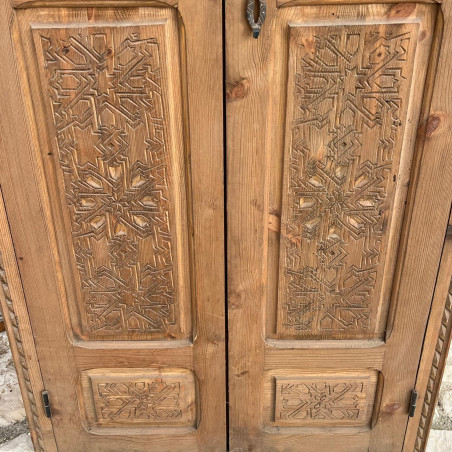 Porte marocaine Najm - bois de cèdre -