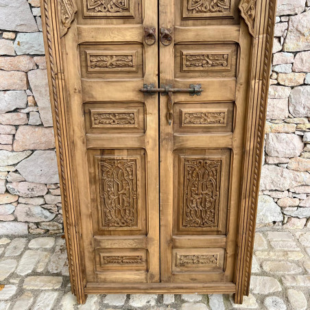 Porte marocaine Qalea - bois de cèdre -