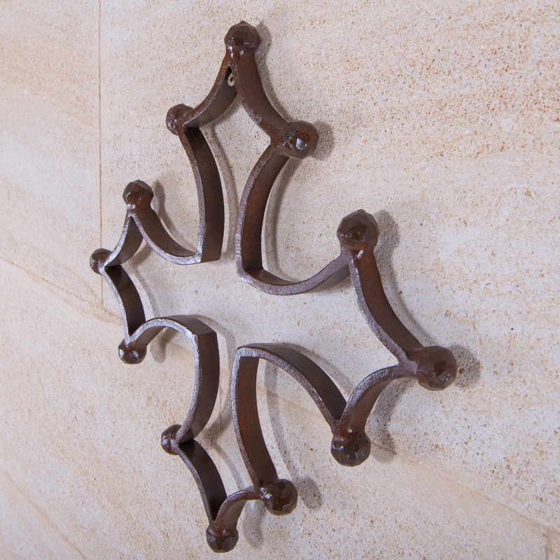 Croix Occitane - Fer Forgé - 40/40cm -