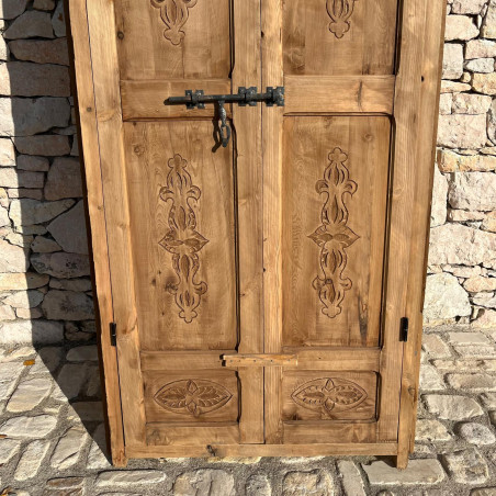 Porte marocaine Warada - bois de cèdre -