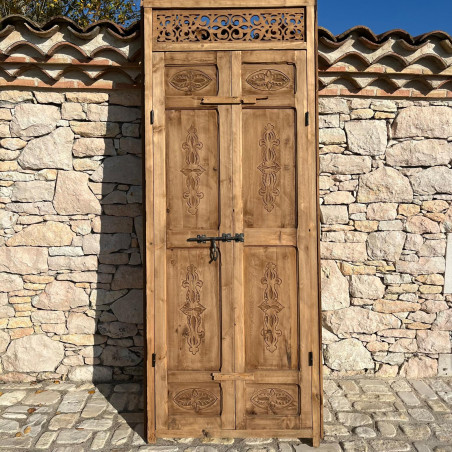 Porte marocaine Warada - bois de cèdre -