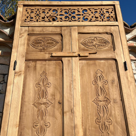 Porte marocaine Warada - bois de cèdre -