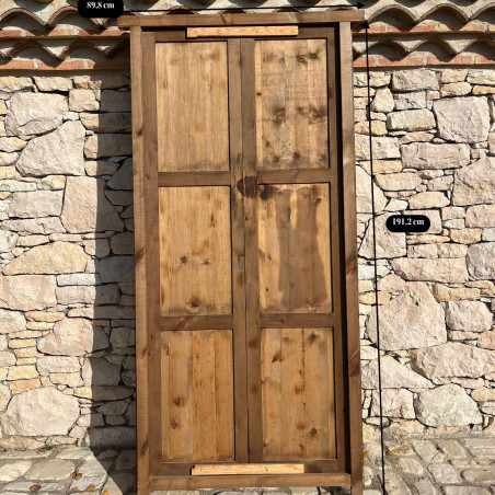 Porte marocaine Berbere - bois de cèdre -