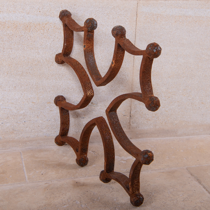 Croix Occitane - Fer Forgé - 40/40cm -