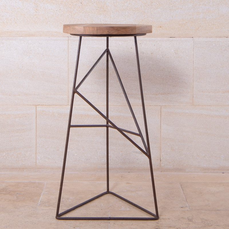 Tabouret - Métal - E1 - ⌀ 35cm - Hauteur 71cm -
