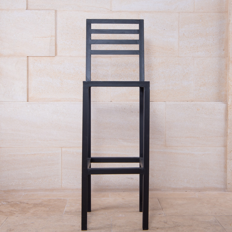 Chaise Bar Métal - Design - 36/36cm - Hauteur 80cm -