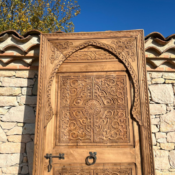 Porte marocaine Almas - bois de cèdre -