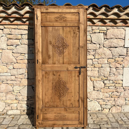 Porte marocaine Almas - bois de cèdre -