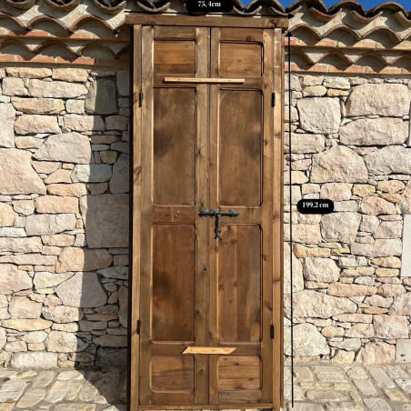 Porte marocaine Taqi - bois de cèdre -