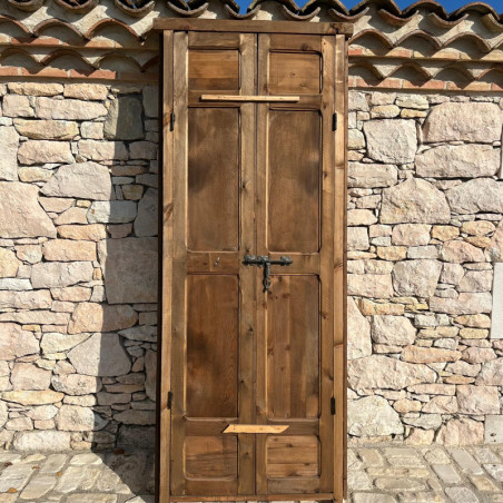 Porte marocaine Taqi - bois de cèdre -