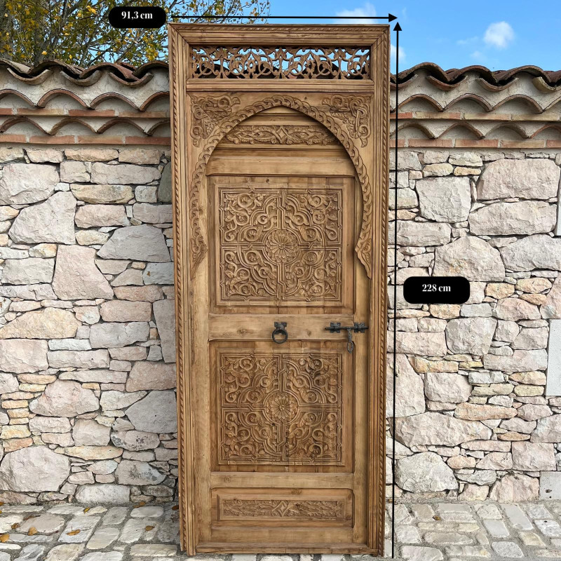 Porte marocaine Warda -