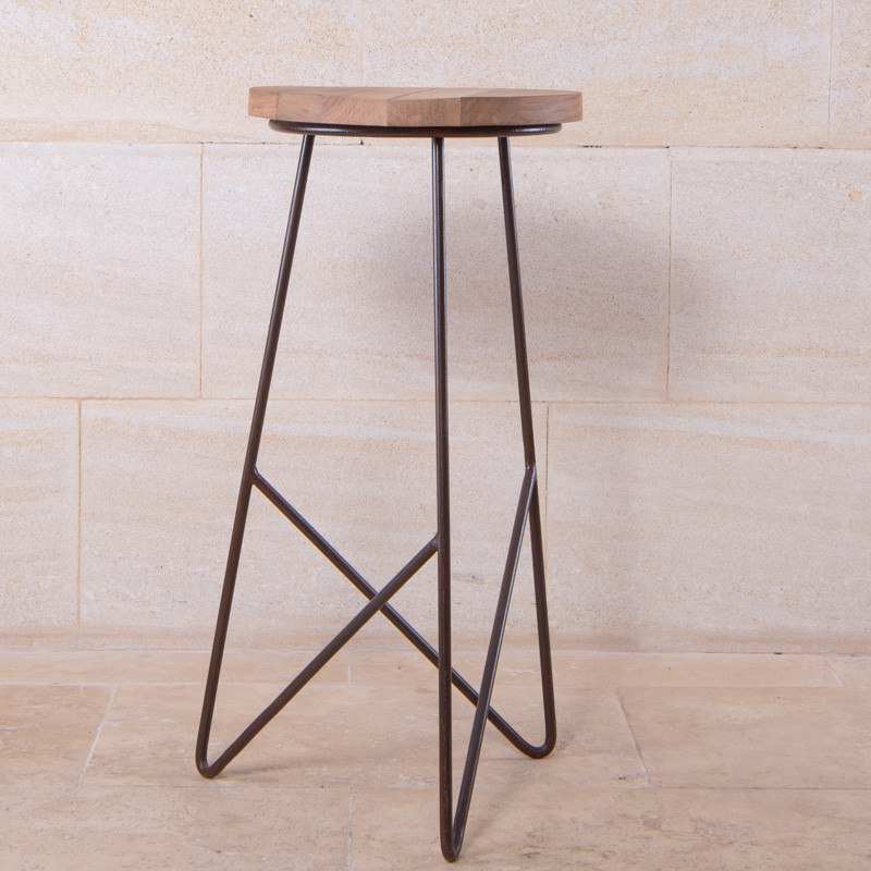Tabouret - Métal - E2 - ⌀ 35cm - Hauteur 71cm -